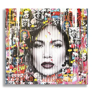 Jennifer Lopez-Loving You - Original Painting on Canvas