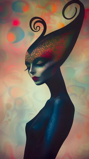 Charmed By Celestial Beauty In Generative AI Art