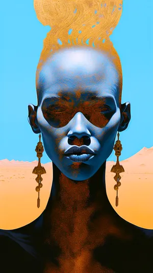 The Strenght And Elegance Of Afrocentric Portraiture