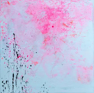 Composition in Pink No. 3