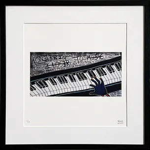 Limited Edt. Art Print – ONE PRESS CLOSER TO MUSIC