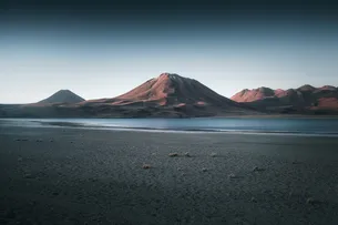Volcano in the Desert