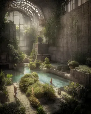 The gardens of the lost City of Atlantis no.2