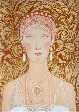 Art Deco Lady IX