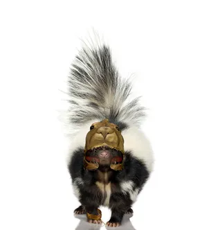 The Armored Skunk, Facing Forward
